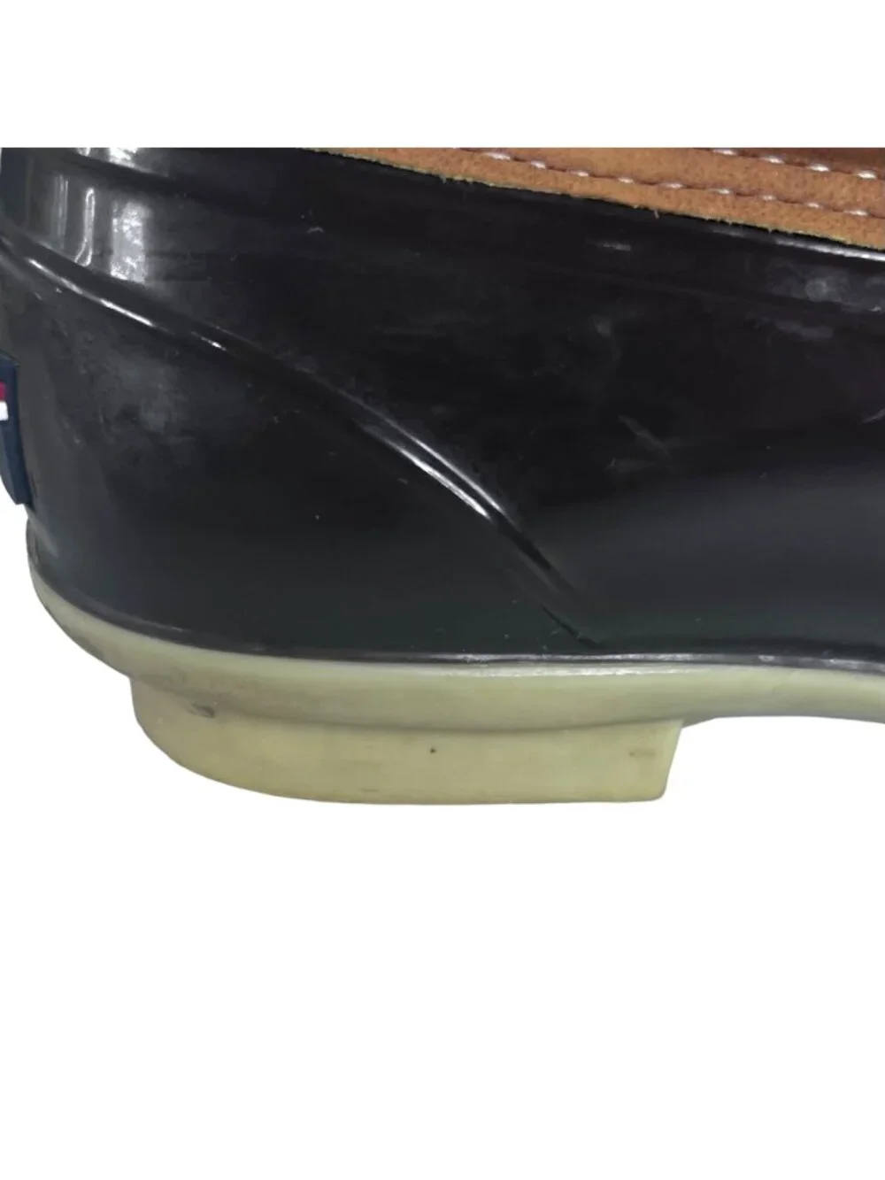 Tommy Hilfiger Casey Duck Boots Womens Size 9 Brown Waterproof